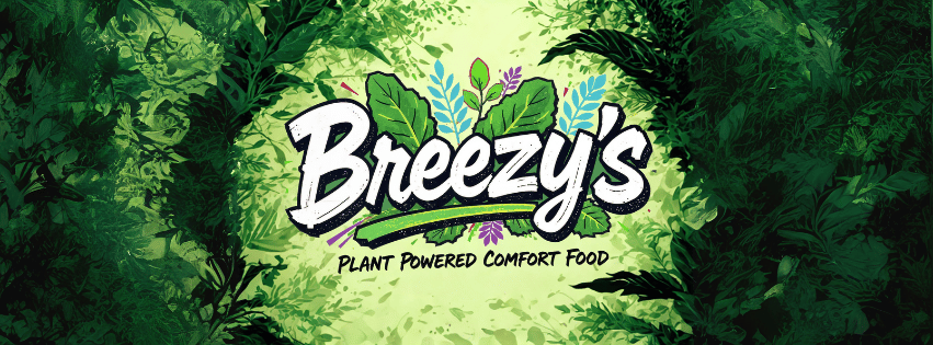 Breezys Plant Powered jungle background Facebook Cover 851x315 | Eternal Marketing by Brian Brooks