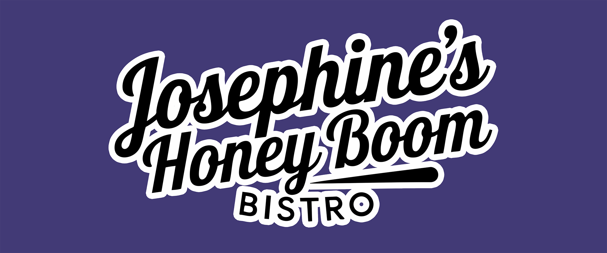 Josephine Honey Boom copy only on purple 2000px
